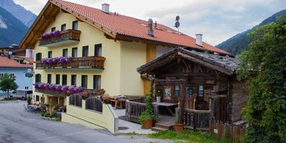 Pensionen - Terrasse - Kühtai - Gasthof Pension Jenewein