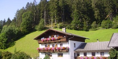 Pensionen - Frühstück: Frühstücksbuffet - Schönberg im Stubaital - Alpenbauernhof Gröbenhof