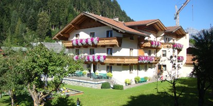 Pensionen - Frühstück: Frühstücksbuffet - Mayrhofen (Mayrhofen) - Gästehaus Schwoagerhof