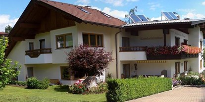 Pensionen - Terrasse - Ried im Zillertal - Gästehaus Burgi