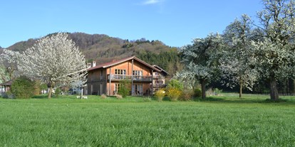 Pensionen - Umgebungsschwerpunkt: Berg - Übersee - Unser Ferienhaus mit Ferienwohnugen und Doppelzimmer - Niederauer Hof
