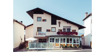 Pensionen - Frühstück: Frühstücksbuffet - Blumau (Trentino-Südtirol) - Pension Stern Ostseite - Pension Stern