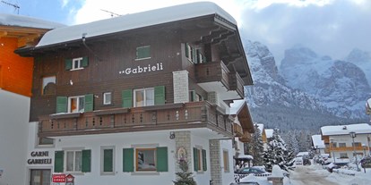 Pensionen - Garten - Trentino-Südtirol - Garni Gabrieli - Winter - Garni Gabrieli