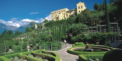 Pensionen - Umgebungsschwerpunkt: am Land - Blumau (Trentino-Südtirol) - Die Gärten von Schloss Trauttmansdorff - Pension Sonnheim