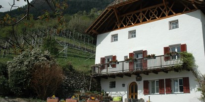 Pensionen - Terrasse - Trentino-Südtirol - Huber Hof
