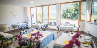 Pensionen - Garage für Zweiräder - Laas (Trentino-Südtirol) - Frühstücksraum - Pension Pardell - Zimmer Frühstück und Ferienwohnungen
