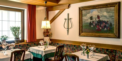 Pensionen - weitere Verpflegungsmöglichkeiten: Mittagessen - St.Lorenzen - Restaurant - Gasthof Albergo Obermair
