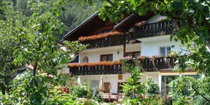 Pensionen - Garten - Reschen am See - Haus Etschheim