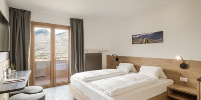 Pensionen - Hunde: auf Anfrage - Trentino-Südtirol - Panorama- Doppelzimmer Balkon - Panorama Hotel Garni Bühlerhof