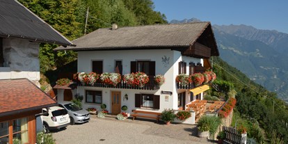 Pensionen - Balkon - Dorf Tirol - der Eichmannhof - Eichmannhof