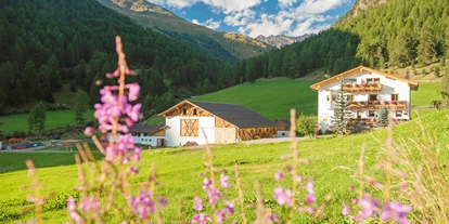 Pensionen - Umgebungsschwerpunkt: Berg - Taufers - Der Biobauernhof Inner-Glieshof im wunderschönen Matschertal im Vinschgau-Südtirol - BIO-Bauernhof Inner-Glieshof