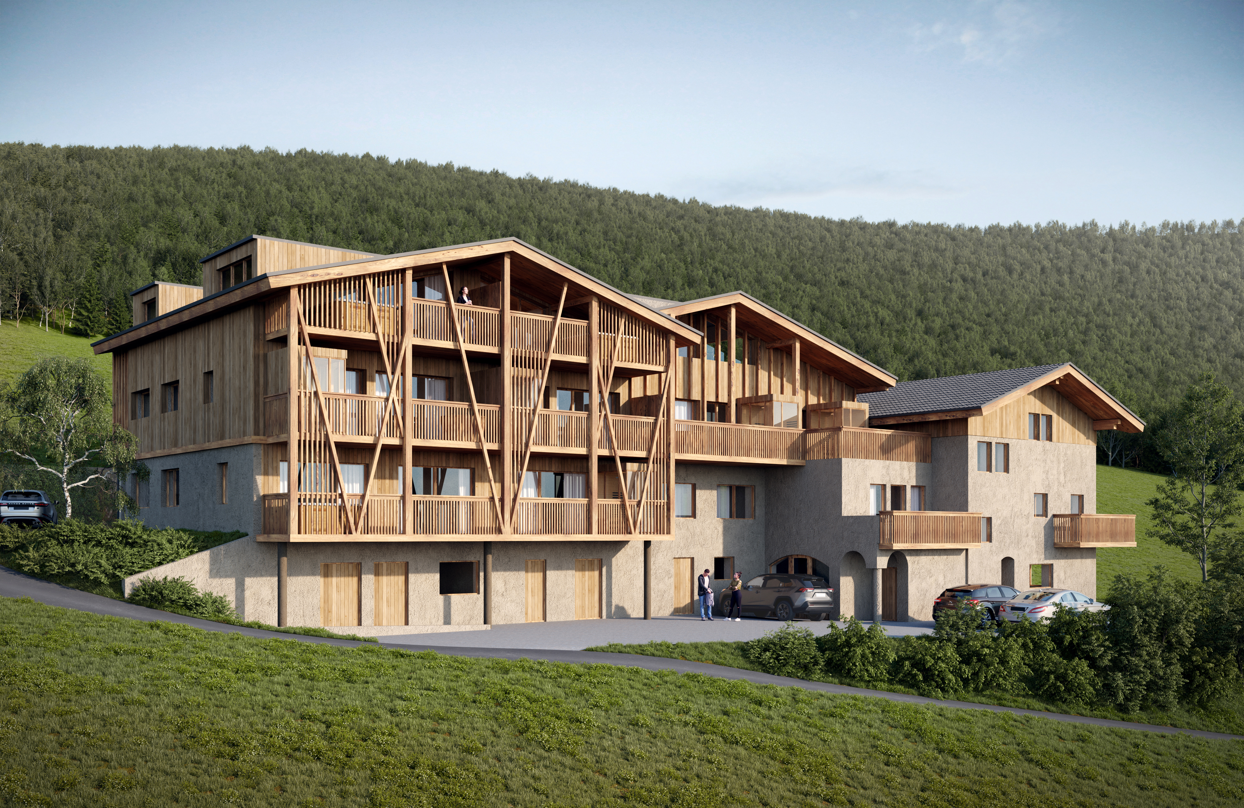 Frühstückspension - Aparthotel SUMMERER - Living Nature