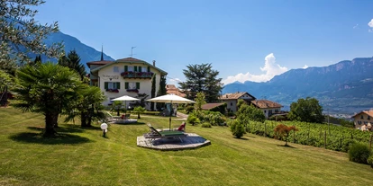 Pensionen - Umgebungsschwerpunkt: See - Blumau (Trentino-Südtirol) - Garten - Burgunderhof
