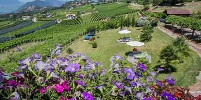 Pensionen - Terrasse - Blumau (Trentino-Südtirol) - Zimmer Aussicht - Burgunderhof