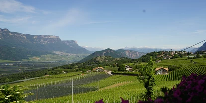 Pensionen - Umgebungsschwerpunkt: See - Blumau (Trentino-Südtirol) - Zimmer Aussicht - Burgunderhof
