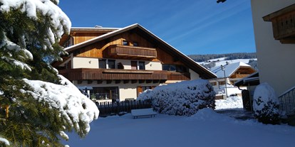 Pensionen - Radweg - Aufhofen-Bruneck - Haus Grüner im Winter - Haus Grüner