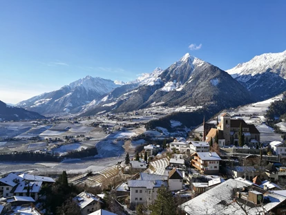 Pensionen - Umgebungsschwerpunkt: Berg - Blumau (Trentino-Südtirol) - Winterkulisse Prairerhof - Active B&B Prairerhof