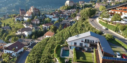 Pensionen - Balkon - Dorf Tirol - Ausblick & Umgebung Prairerhof - Active B&B Prairerhof