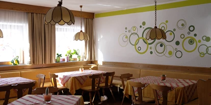 Pensionen - Frühstück: Frühstücksbuffet - Blumau (Trentino-Südtirol) - Unser Frühstücksraum und Speisesaal - Pension Sonia