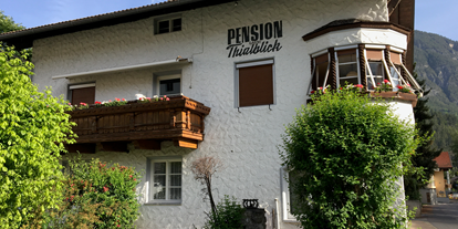 Pensionen - Frühstück: serviertes Frühstück - St. Anton am Arlberg - Pension Thialblick