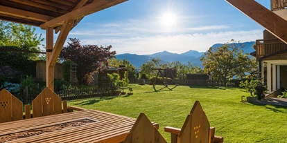Pensionen - Umgebungsschwerpunkt: See - Blumau (Trentino-Südtirol) - Garten - Mandlhof