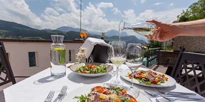 Pensionen - weitere Verpflegungsmöglichkeiten: Abendessen - Blumau (Trentino-Südtirol) - Pension Residence Gasser