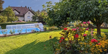 Pensionen - Garten - Oberinn am Ritten - Haus Trenkwalder