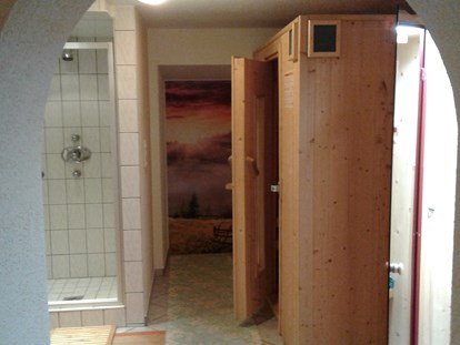 Pensionen - Sauna - Sauna, Infrarot und Ruheraum - Gästehaus Helga