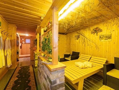 Pensionen - Sauna - Ruheraum mit Sauna , Dampfbad, Kneipp-Becken, Schalldusche - ***Pension Sonnblickhof