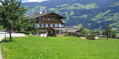 Pensionen - Terrasse - Ramsau im Zillertal - Hof Unterhuben