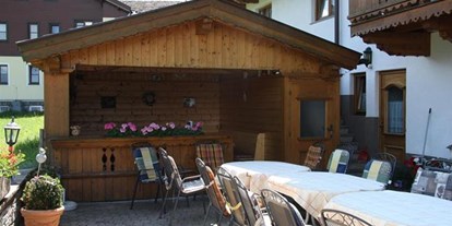 Pensionen - Terrasse - Tiroler Unterland - Zimmer & Appartements Veitl