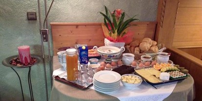 Pensionen - Frühstück: Frühstücksbuffet - Zillertal - Haus Fiechtl