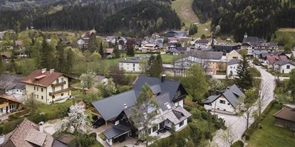 Pensionen - Garten - Dorf (Scharnstein) - Haus Enzian
