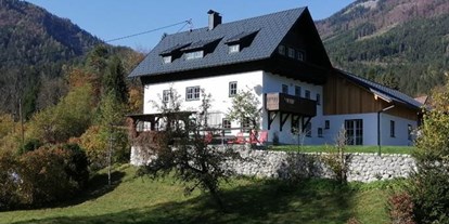 Pensionen - Terrasse - Öblarn - Haus Enzian