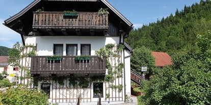 Pensionen - Terrasse - Grünau im Almtal - Hotel Wallner