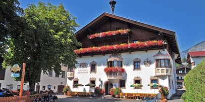Pensionen - weitere Verpflegungsmöglichkeiten: Abendessen - Tiroler Unterland - Gasthaus Kammerhof
