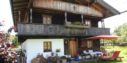 Pensionen - Garten - Ried im Zillertal - Appartement Bergblick