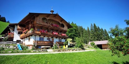 Pensionen - Umgebungsschwerpunkt: Berg - St. Johann in Tirol - Biobauernhof Fleckl