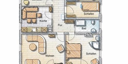 Pensionen - Garten - Walchsee - Appartements Kober