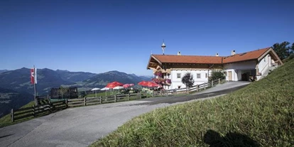 Pensionen - Parkplatz: kostenlos bei der Pension - Kirchberg in Tirol - Berggasthof Tenn