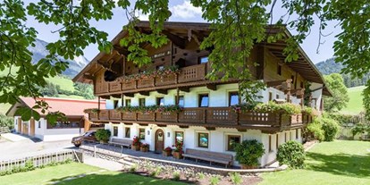 Pensionen - Art der Pension: Ferienwohnung - Brixen im Thale - Biobauernhof Vordermühltalhof