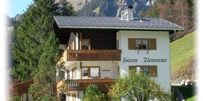 Pensionen - Schnepfau - Haus Bommer