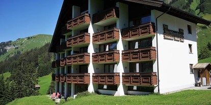 Pensionen - Terrasse - Raggal - Appartment Schröcken