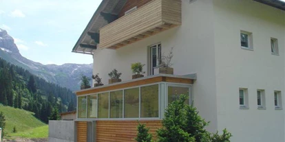 Pensionen - Balkon - Dünserberg - Haus Alpenblick