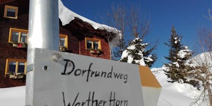 Pensionen - Wanderweg - Schoppernau - Haus Moosbrugger