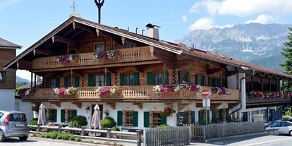 Pensionen - Garten - Aurach bei Kitzbühel - Pension Postbauer