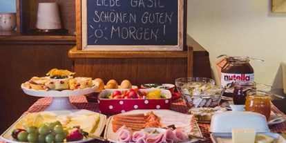 Pensionen - Frühstück: Frühstücksbuffet - Neustift im Stubaital - Alpenhaus Monte