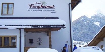 Pensionen - Längenfeld - Haus Bergheimat