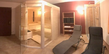 Pensionen - Garage für Zweiräder - Stappitz - Unsere Neue Sauna im Steinerhof - Gästehaus Steinerhof