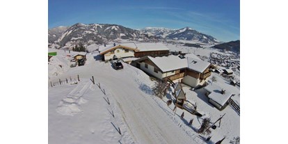 Pensionen - Umgebungsschwerpunkt: Therme - Mayrhofen (Mittersill) - Luftaufnahme  - Oberaigenhof Ferienwohnungen Kaprun 